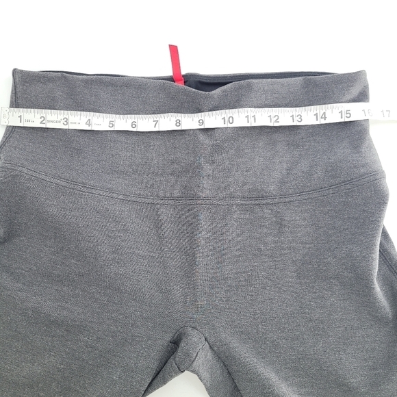 Spanx grey Pull On Stretch Ankle Length Ponte Legging with Side Slits XLARGE - Picture 6 of 8